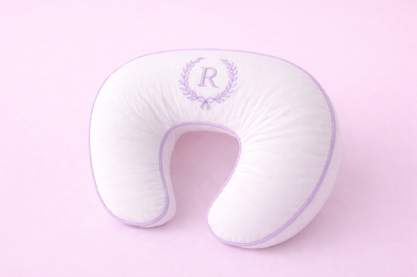 Almohada de Lactancia Personalizada Lila