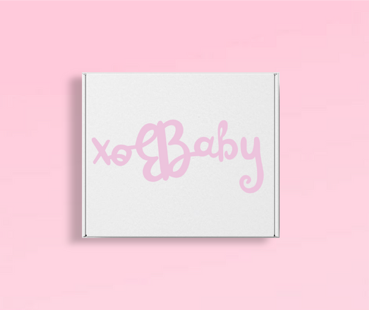 Cobija personalizable bordada para bebé – Rosa